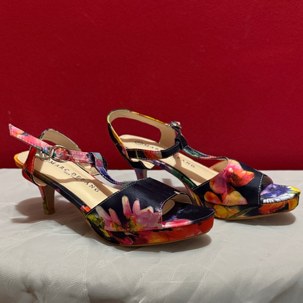 Marc Defang Floral Heels